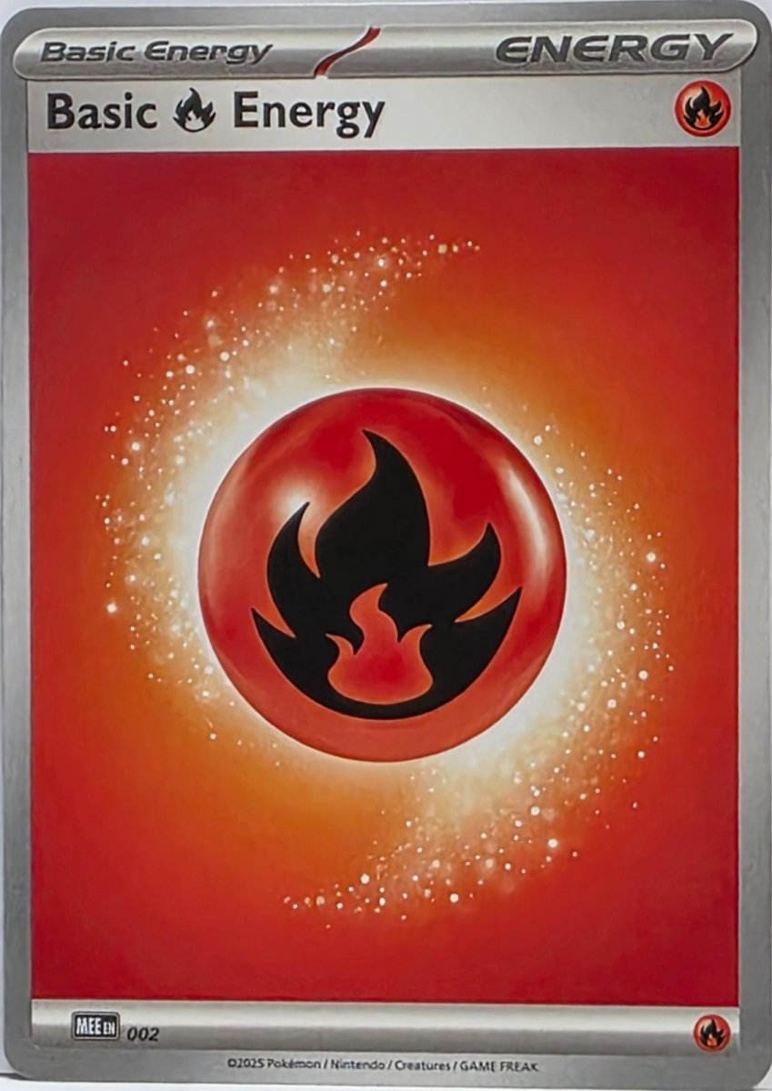 Basic Fire Energy 2 Pokemon Mega Evolution Energy by Moe‘s Vault on MYNTED
