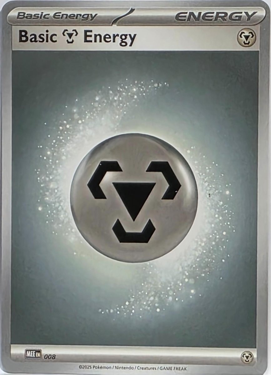 Basic Metal Energy 8 Pokemon Mega Evolution Energy by Moe‘s Vault on MYNTED