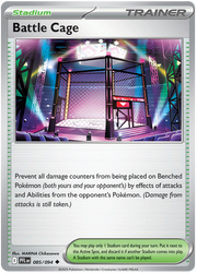 Battle Cage 085/094 Uncommon | Mega Evolution – Phantasmal Flames by Worth the XP on MYNTED