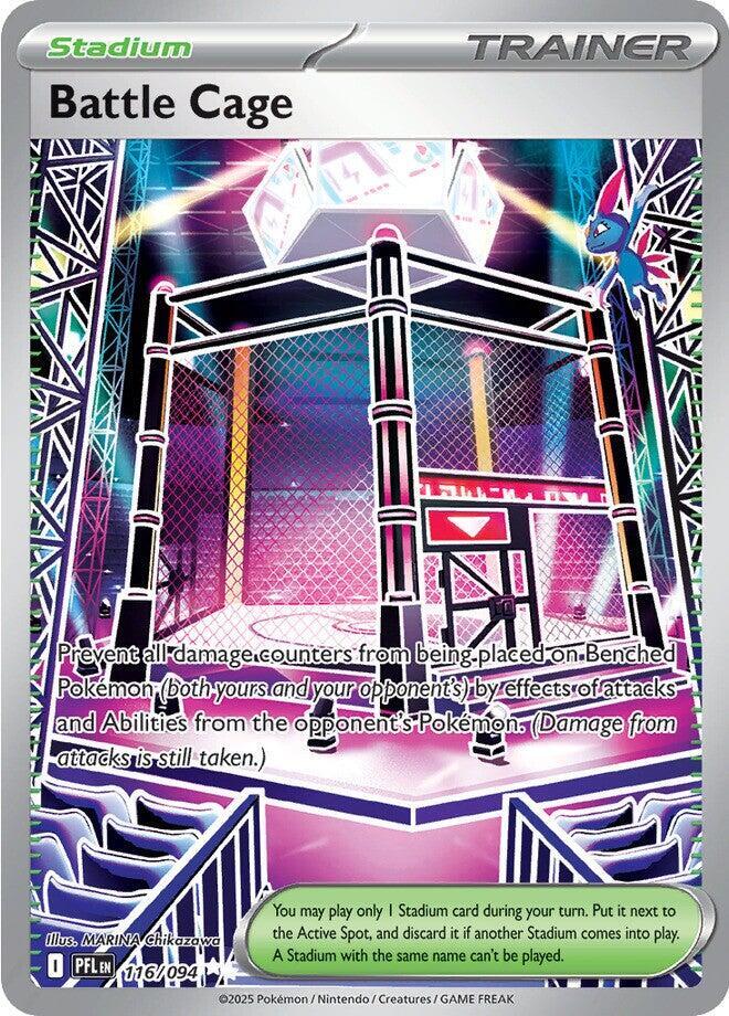 Battle Cage - 116/094 - ME02: Phantasmal Flames (PFL) by Poké Dubai on MYNTED