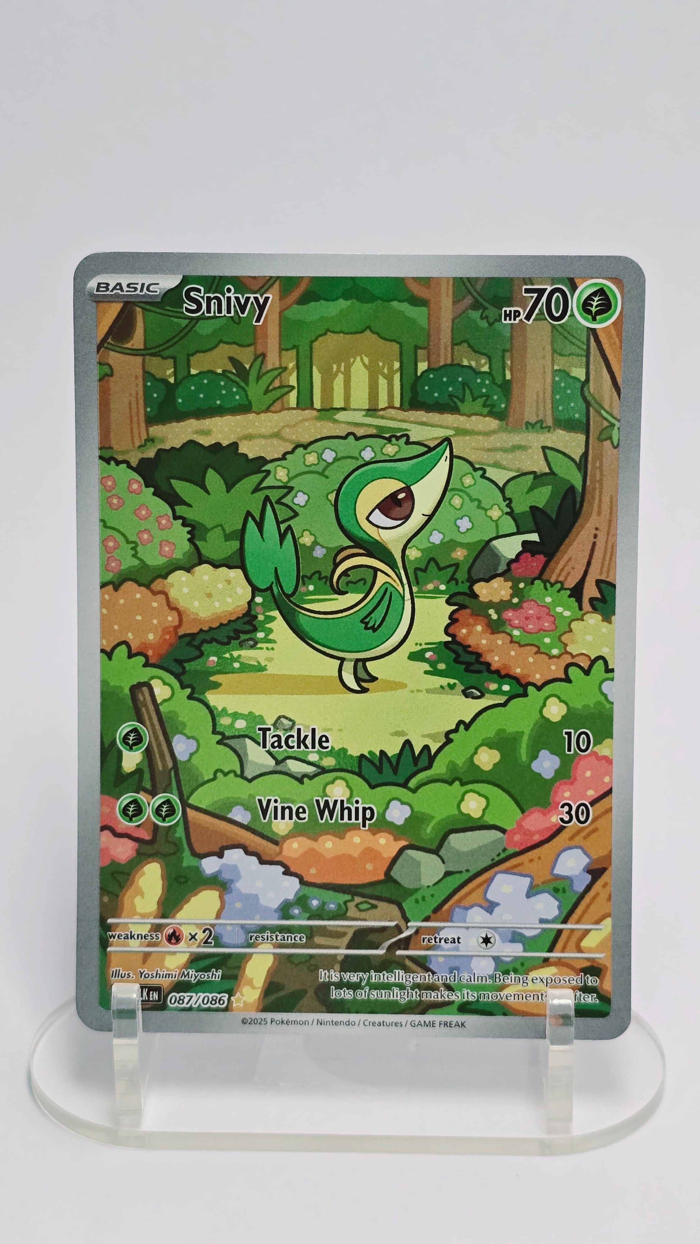 Snivy - Black Bolt - IR 087/086 - English