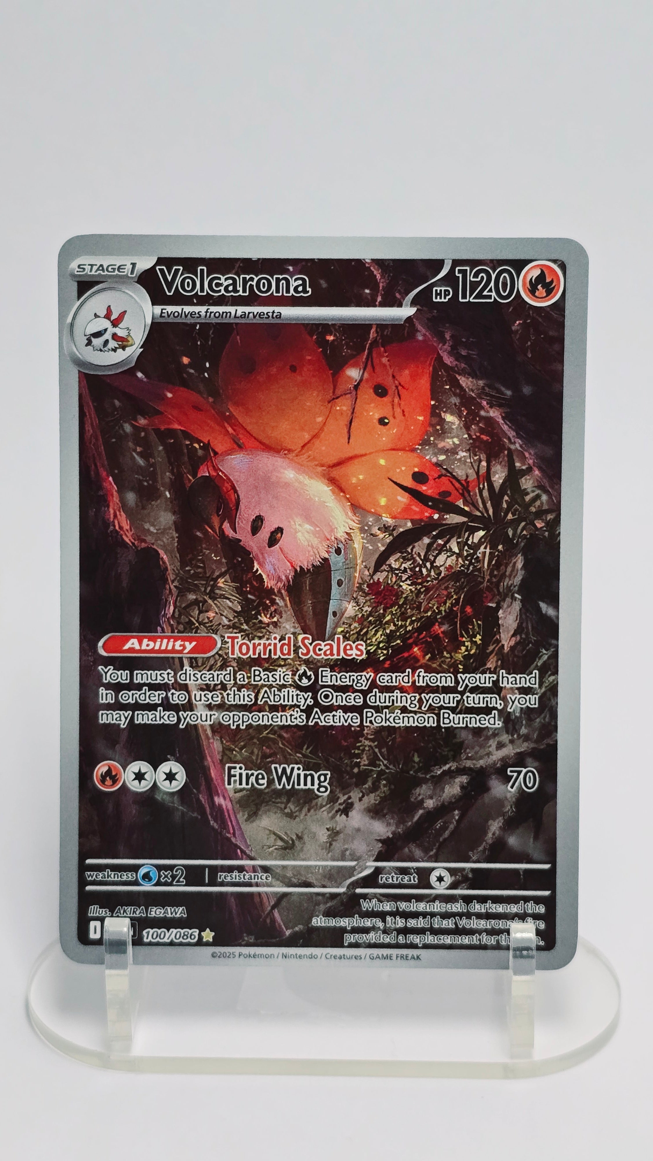 Volcarona - Black Bolt - IR 100/086 - English