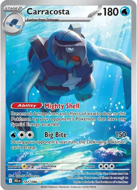 Carracosta - Black Bolt - IR 107/086 - English