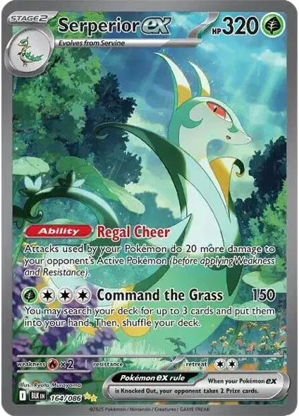 Serperior ex - Black Bolt - SIR 164/086 - English
