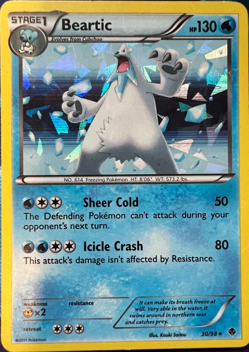 Beartic [Cracked Ice] 30 Pokemon Emerging Powers by Shaibz TCG on MYNTED