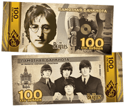 Beatles 100 Rubles UNCB banknote by UNCB on MYNTED