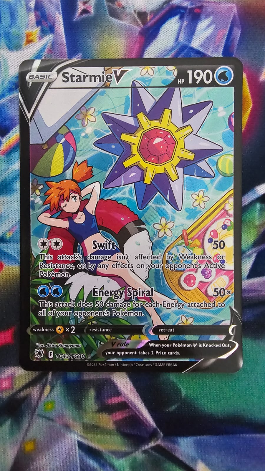 Starmie V TG13/TG30 - Astral Radiance Trainer Gallery -Ultra Rare