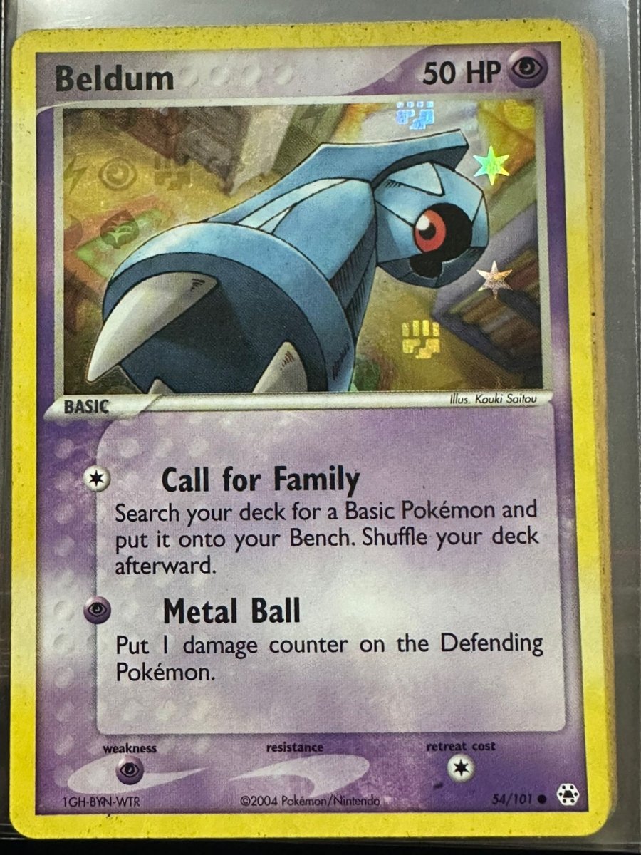 Beldum (54) EX Hidden Legends Common • 54 Reverse Holofoil by Marnie’s TCG on MYNTED