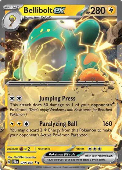 Bellibolt ex 079/193 (Paldea Evolved) by PokeCollectZ on MYNTED