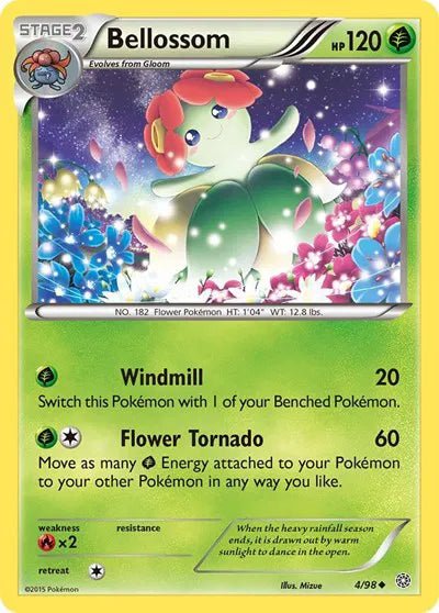 Bellossom Ancient Origins Uncommon 4 by The Greatest on MYNTED