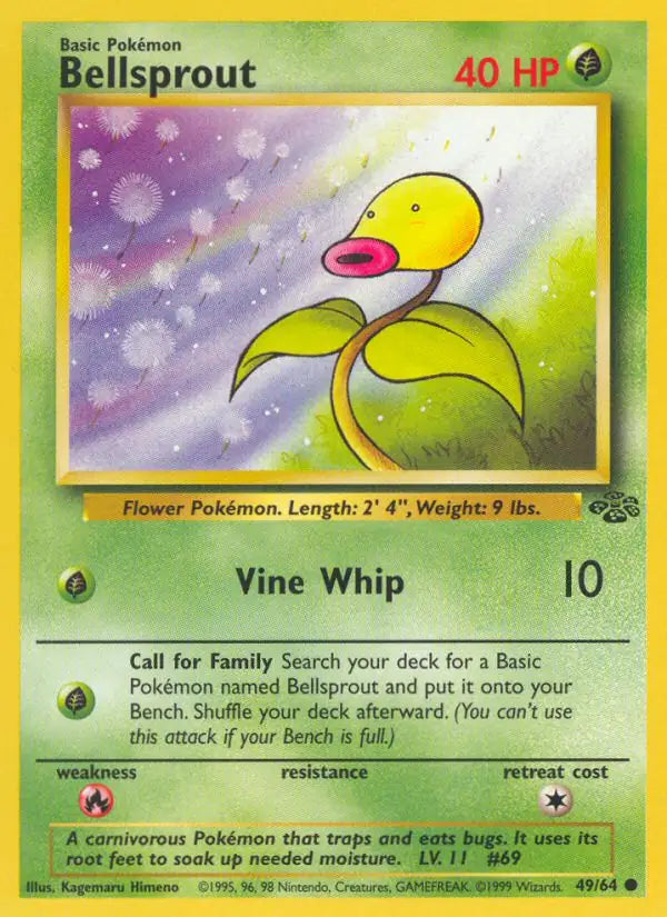 Bellsprout - 49/64 - Jungle (Unlimited)