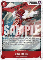 Belo Betty (Jolly Roger Foil) Premium Booster R OP05 - 015 by Schmutzfink TCG on MYNTED