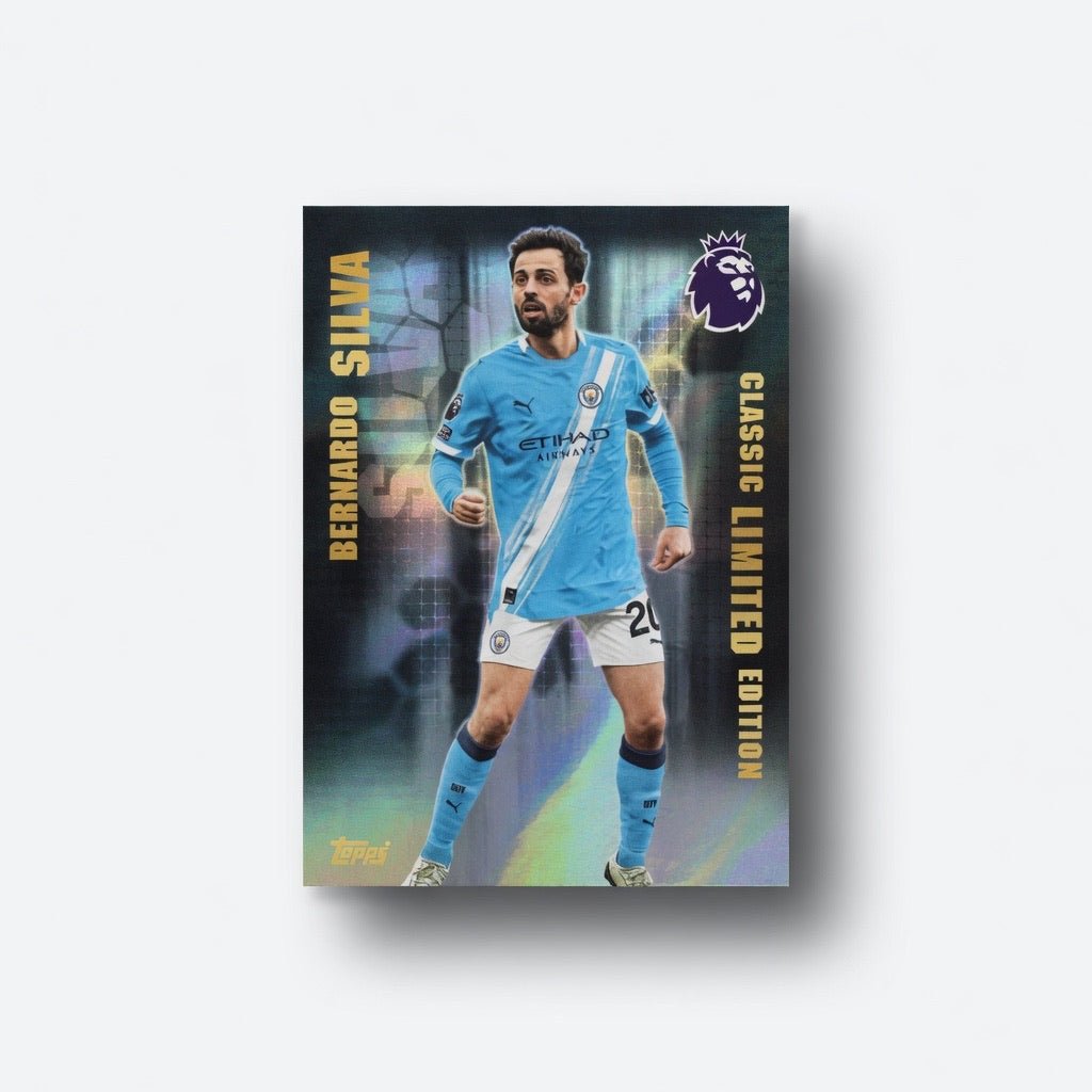 Bernardo Silva Classic Limited Edition LE 12 — 2025 - 26 Topps Premier League — Manchester City by KitRoom Cards on MYNTED