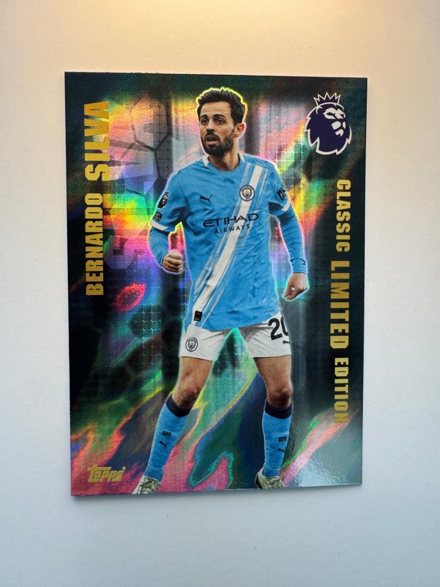 Bernardo Silva Classic Limited Edition LE 12 — 2025 - 26 Topps Premier League — Manchester City by KitRoom Cards on MYNTED