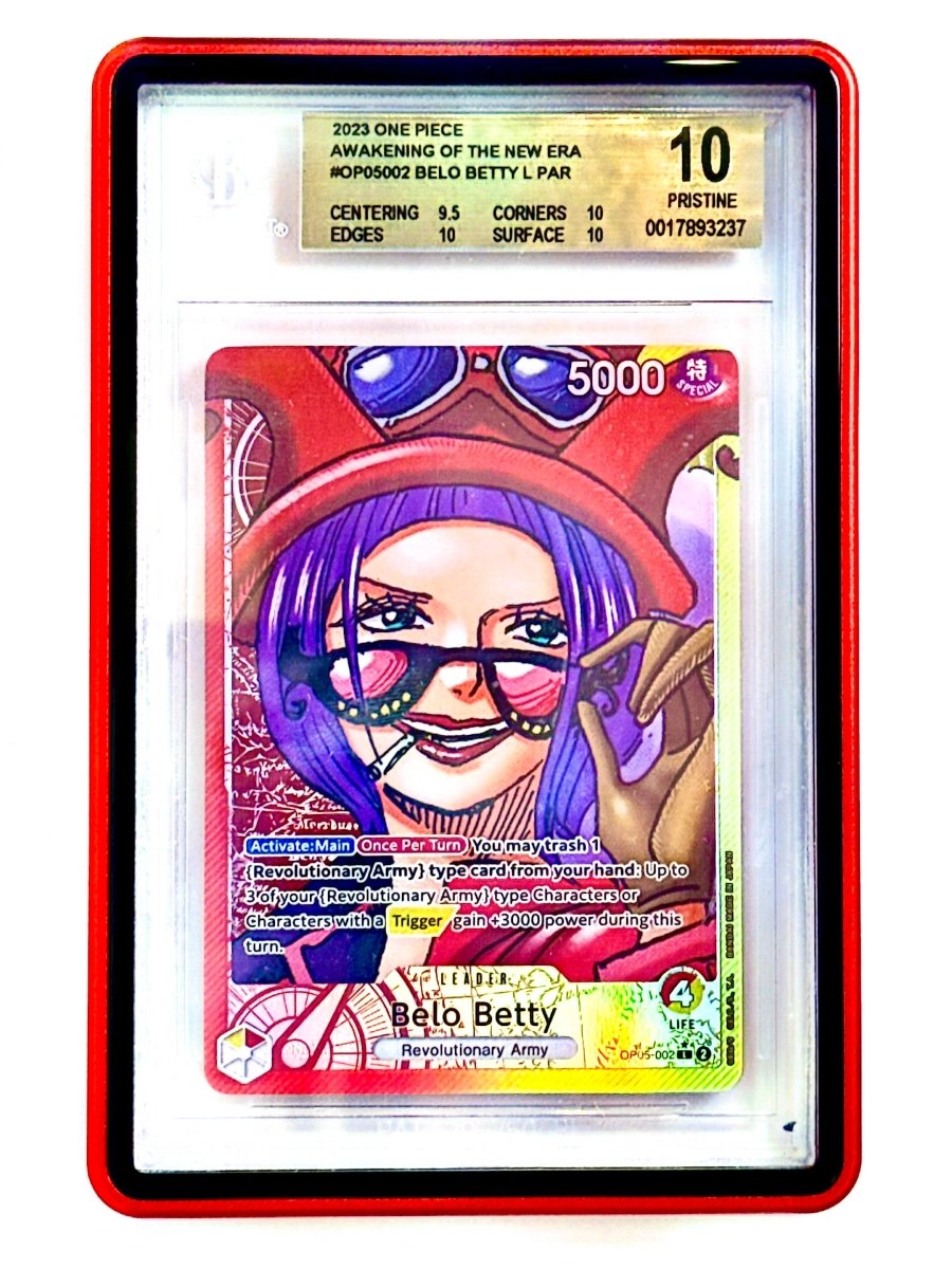BGS 10 - One Piece - Belo Betty - Alt Art Leader - OP05 - 10 Prestine by TCGDON on MYNTED
