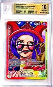 BGS 10 - One Piece - Belo Betty - Alt Art Leader - OP05 - 10 Prestine by TCGDON on MYNTED