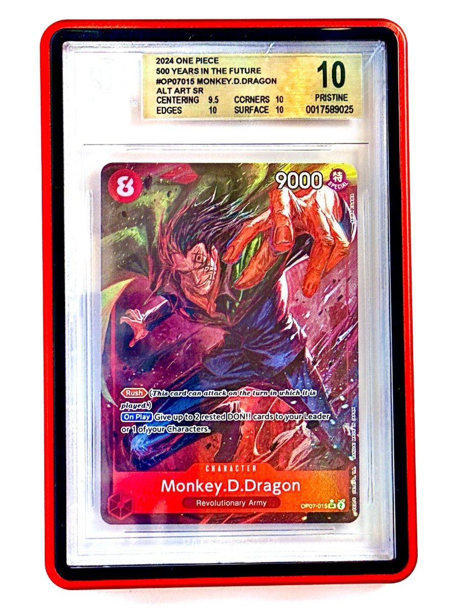 BGS 10 - One Piece - Monkey D Dragon - Alt Art - OP07 - 10 Prestine by TCGDON on MYNTED