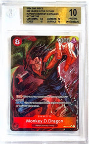 BGS 10 - One Piece - Monkey D Dragon - Alt Art - OP07 - 10 Prestine by TCGDON on MYNTED
