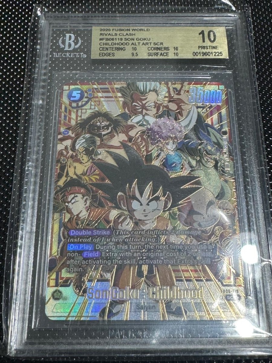 BGS 10 PRISTINE - Son Goku : Childhood Super Alternate Art - Rivals Clash - FB06 - 119 by TBD TCG on MYNTED