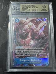 BGS 10 PRISTINE - Donquixote Doflamingo - Seven Warlords Binder Set - OP07-048