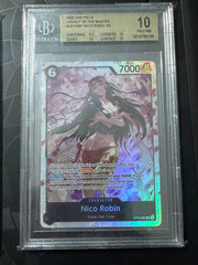 BGS 10 PRISTINE - Nico Robin SR - Legacy of the Master - OP12-087