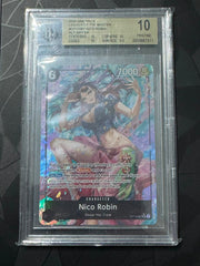 BGS 10 PRISTINE - Nico Robin ALT ART SR - Legacy of the Master - OP12-087