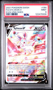 PSA 9 Sylveon V (Alternate Full Art)