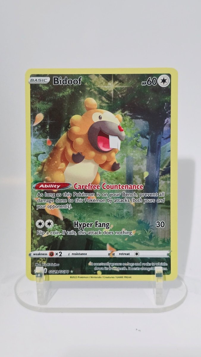 Bidoof - Crown Zenith: Galarian Gallery - HR GG29/GG70 - English by MechaKai Collectibles on MYNTED