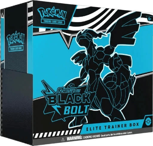 BLACK BOLT ETB SEALED With PREMIUM ACRYLIC Case Stackable by The Greatest on MYNTED