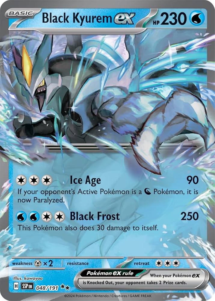 black kyurem ex surging sparks 048/191 by ISB Collector on MYNTED