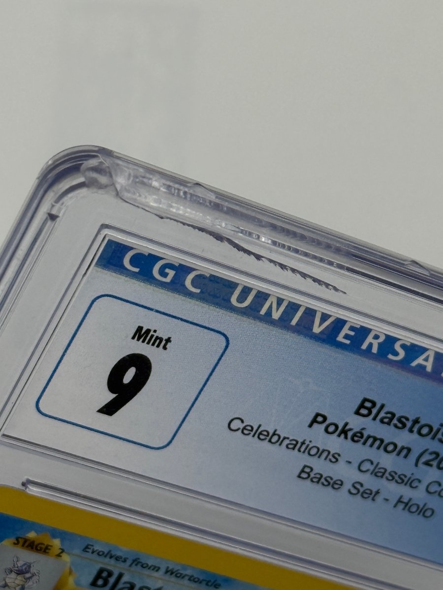 Blastoise 2 Pokemon Celebrations CGC 9 [Slab damaged] by PokeMarsi on MYNTED
