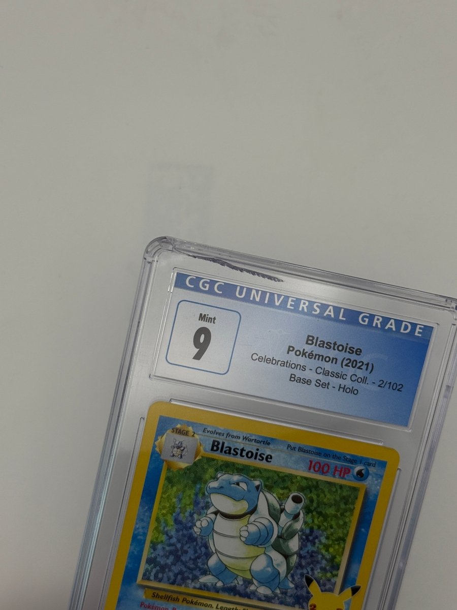 Blastoise 2 Pokemon Celebrations CGC 9 [Slab damaged] by PokeMarsi on MYNTED