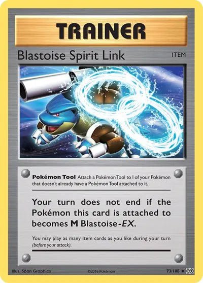 Blastoise Spirit Link 73/108 · Normal (Evolutions) by Aibee TCG on MYNTED