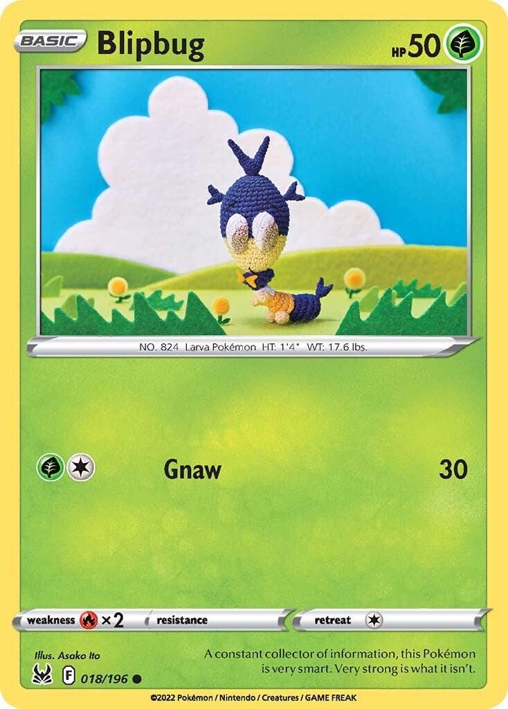 Blipbug 18 Pokemon Lost Origin by Shaibz TCG on MYNTED