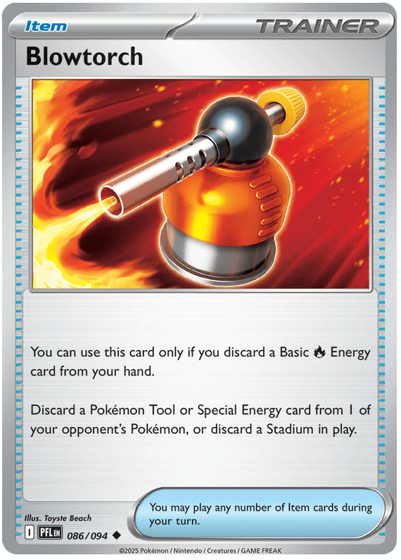 Blowtorch 086/094 Uncommon | Mega Evolution – Phantasmal Flames by Worth the XP on MYNTED