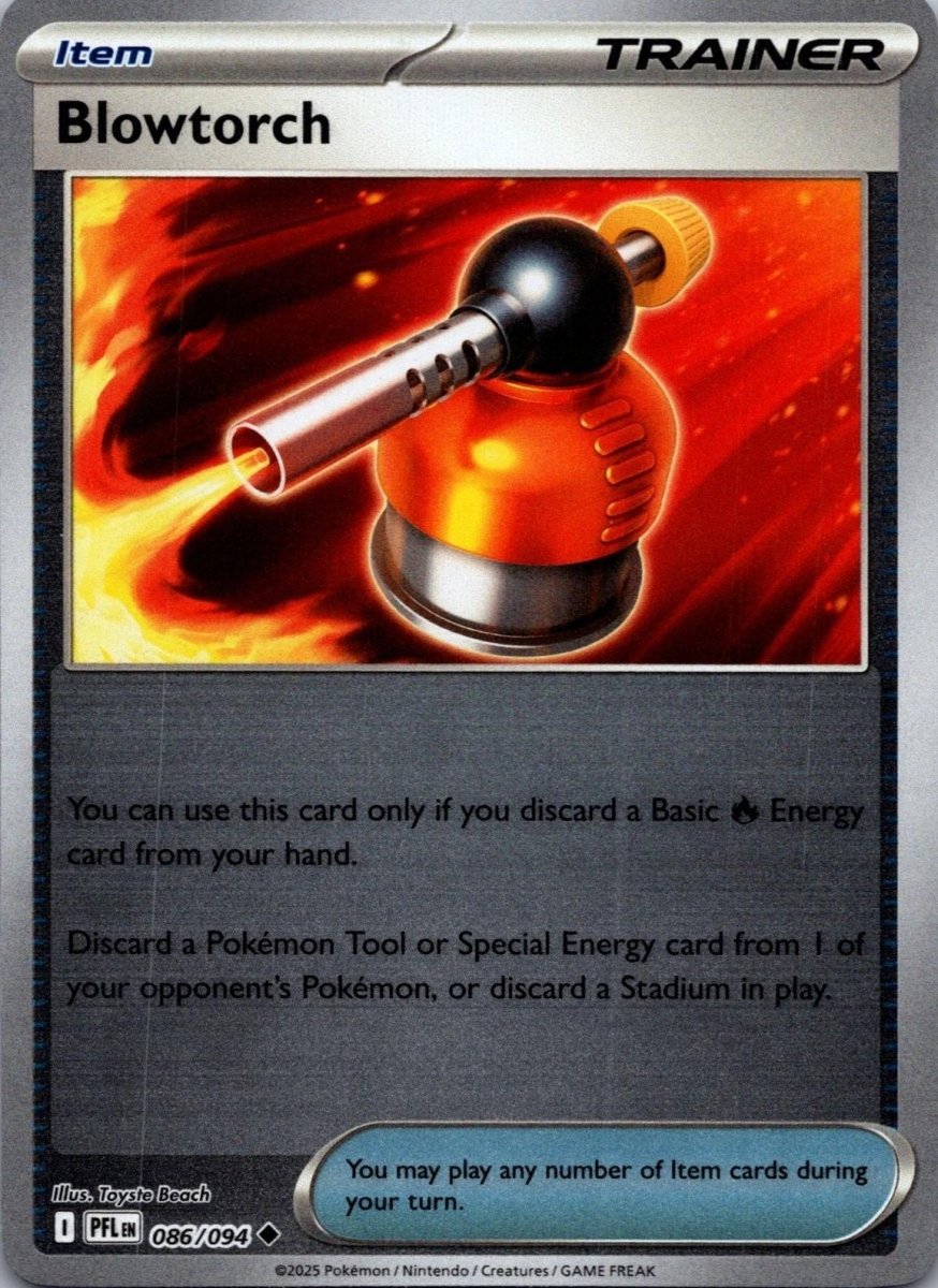 Blowtorch [Reverse Holo] 86 Pokemon Phantasmal Flames by Moe‘s Vault on MYNTED