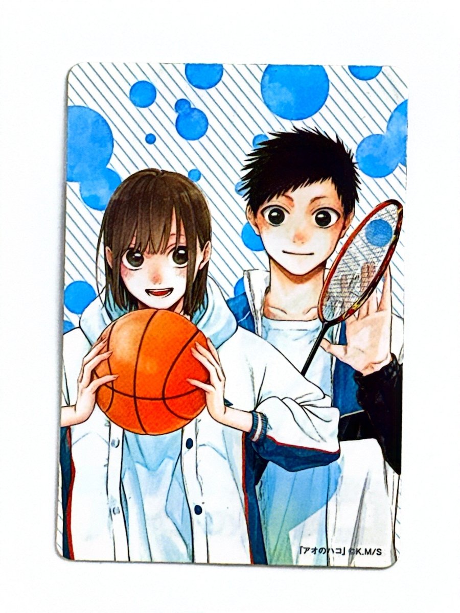 Blue Box (Ao no Hako) – Author's Signature – Double Layer Sticker Card - Official Gradable - 2022 by TCGDON on MYNTED