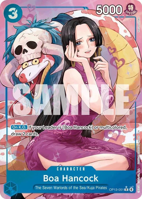 Boa Hancock (Alternate Art) R OP13-051 by OP Strike TCG on MYNTED
