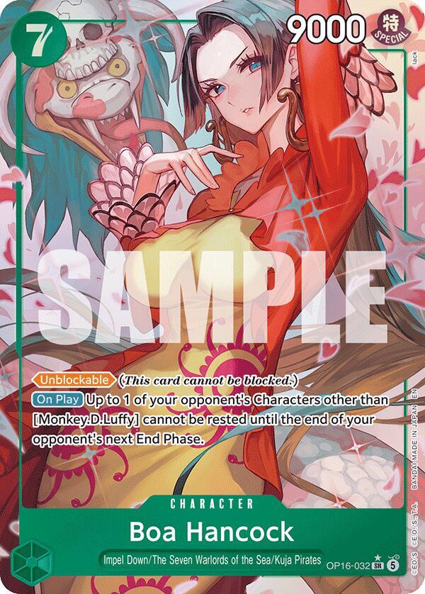 Boa Hancock (Alternate Art) SR OP16-032 by OP Strike TCG on MYNTED
