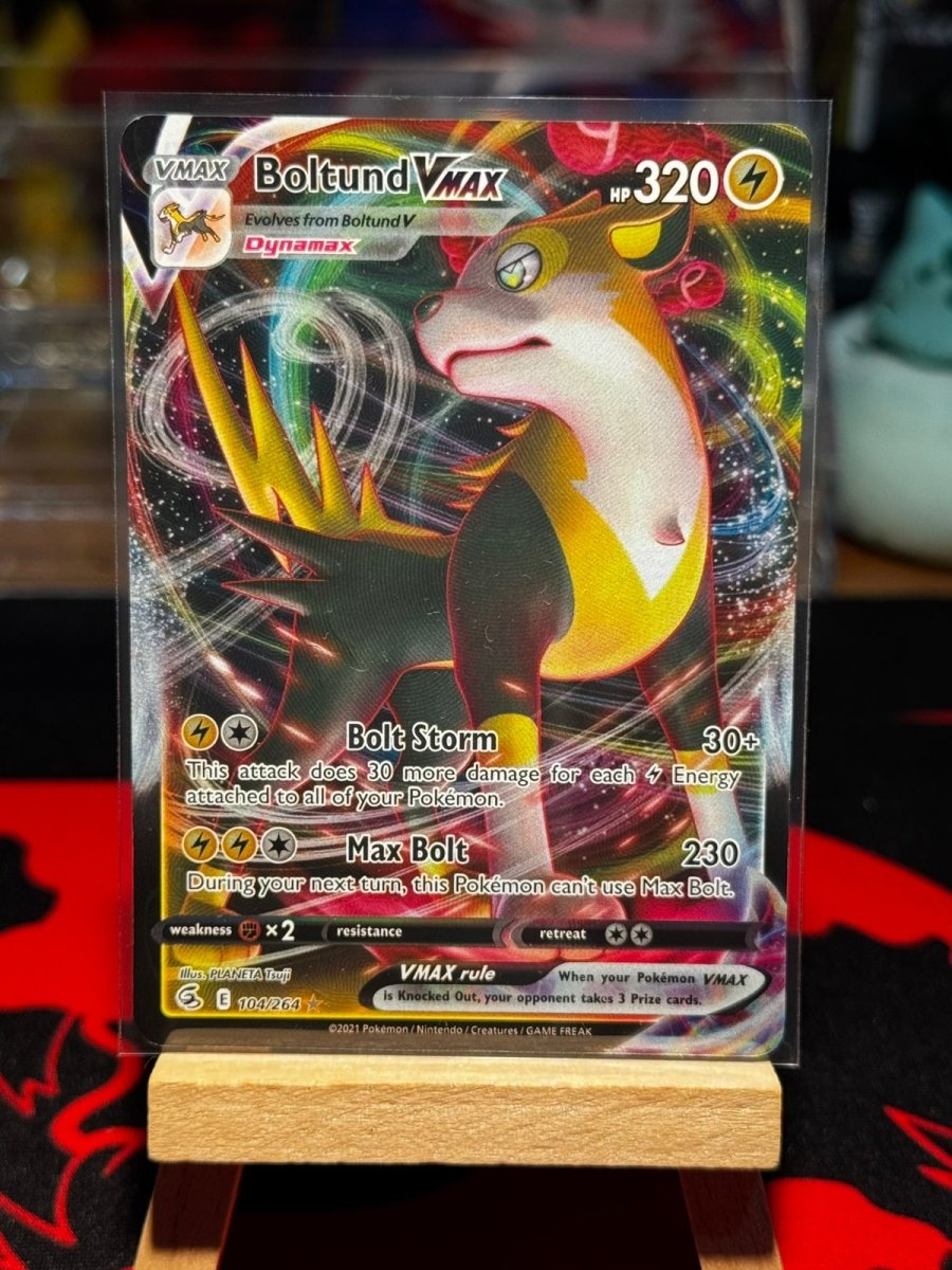 Boltund VMAX Ultra Rare 104/264 by Pokedaddy on MYNTED