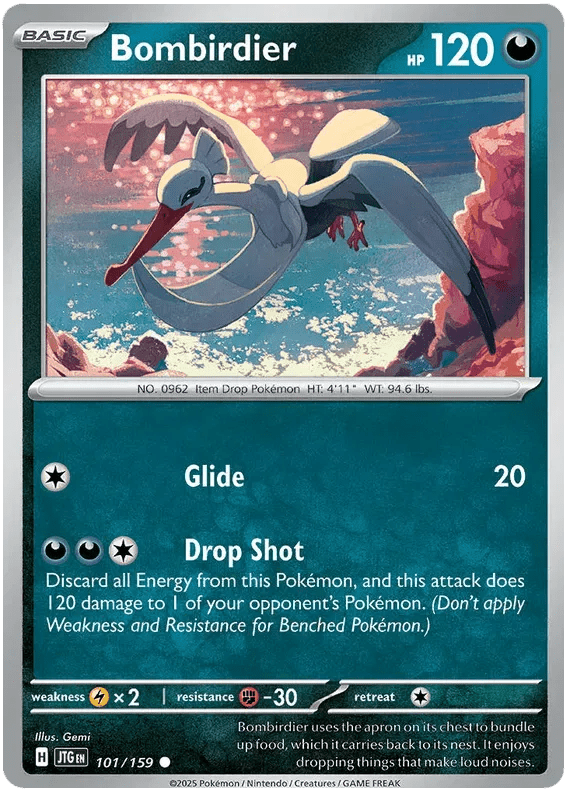 Bombirdier 101/159 · Reverse Holofoil (Journey Together) by Schmutzfink TCG on MYNTED