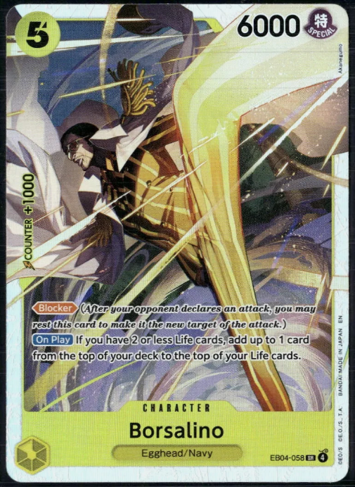 Borsalino - Adventure on Kami's Island (OP15-EB04) (EB04-058) by Nekohime TCG on MYNTED