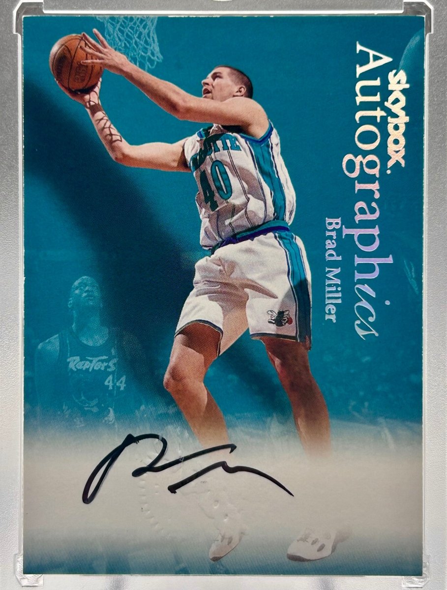 Brad Miller 1999 - 00 Skybox Premium Autographics (on card) by Rip and Collect on MYNTED