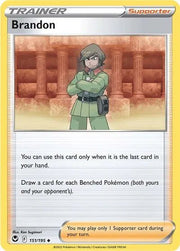 Brandon 151/195 · Normal (Silver Tempest) by Marnie’s TCG on MYNTED