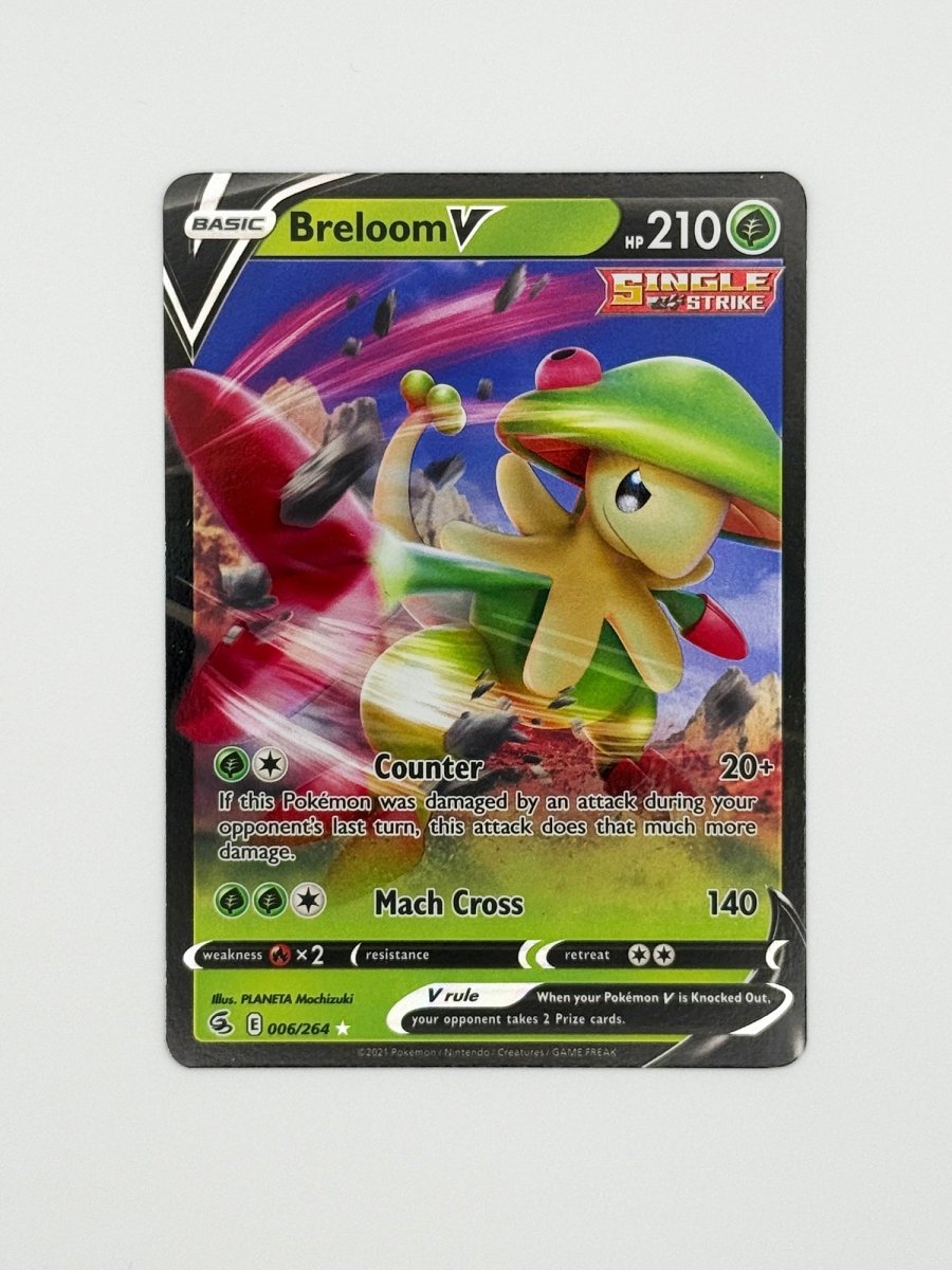 Breloom V · Fusion Strike (FST) 006 by PokeMarsi on MYNTED