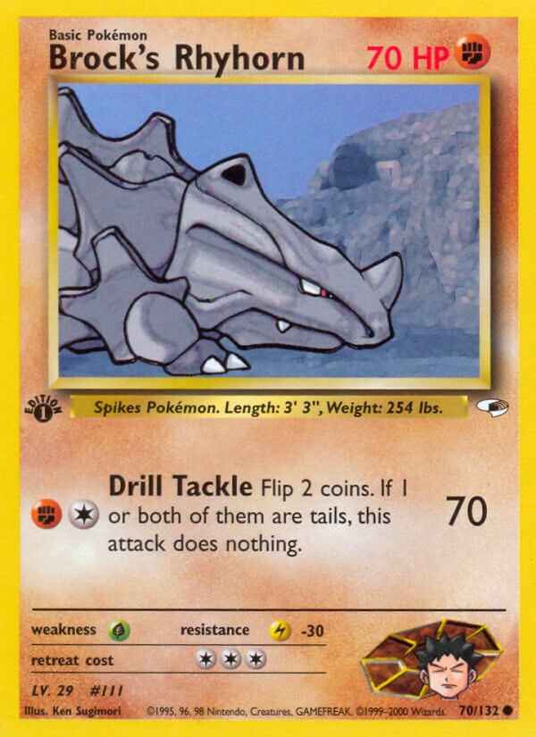 Brocks Rhyhorn - 70/132 - 1st Edition by The Archive Stop on MYNTED