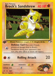 Brock's Sandshrew - 71/132 - 1st Edition by The Archive Stop on MYNTED