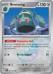 Bronzong - 067/131 (Poke Ball Pattern) - SV: Prismatic Evolutions (PRE) by SAFAQATI on MYNTED