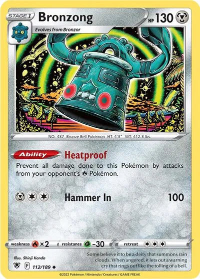Bronzong - 112/189 - Normal