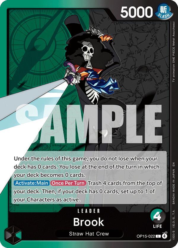 Brook (OP15 - 022) - Adventure on Kami's Island (OP15 - EB04) by TCGDON on MYNTED